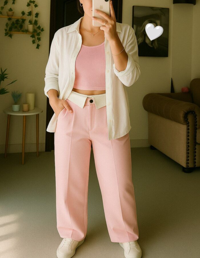 Genova Smart-Casual Wide Pants - Image 4