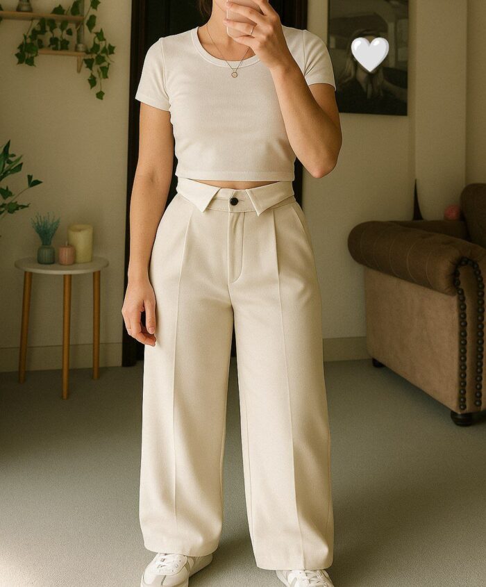 Genova Smart-Casual Wide Pants - Image 2