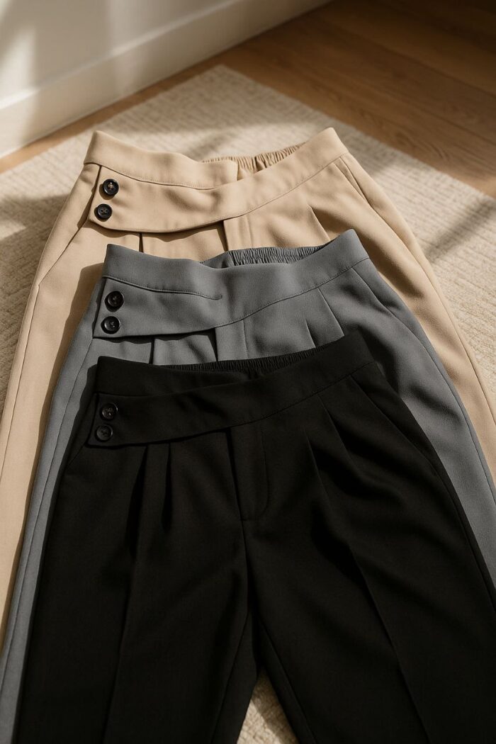 Genova double button pants - Image 6