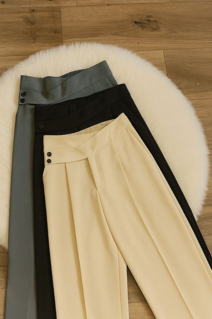Genova double button pants - Image 4