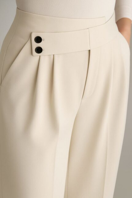 Genova double button pants